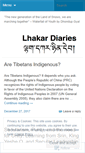 Mobile Screenshot of lhakardiaries.com